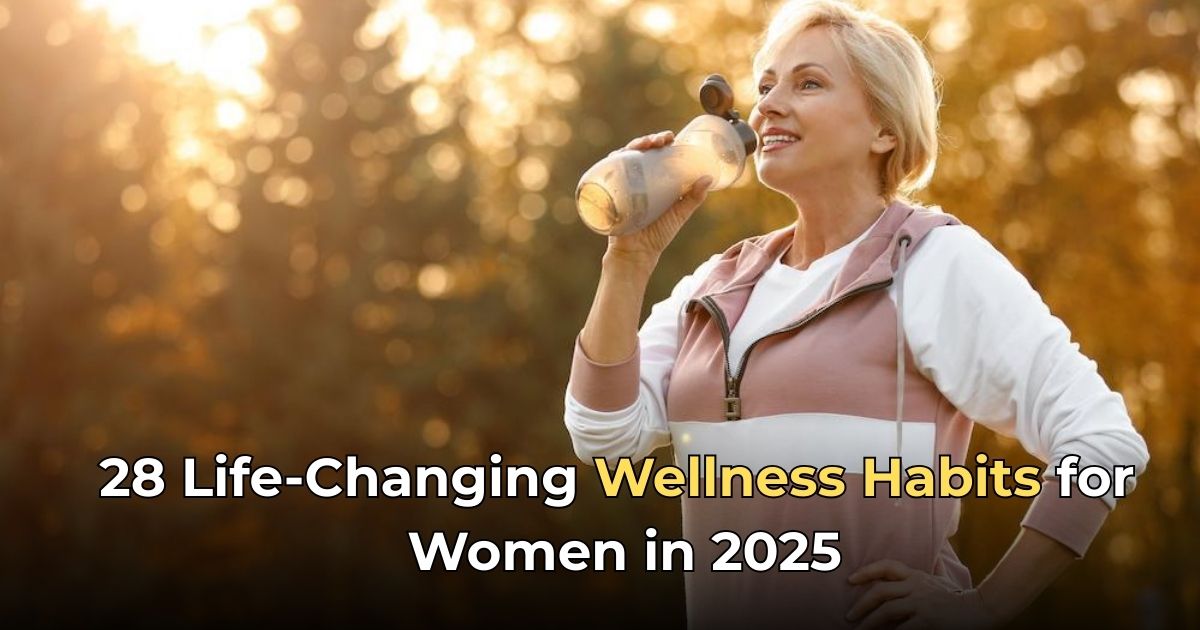 28 Life-Changing Wellness Habits for Women in 2025